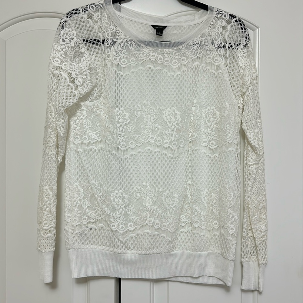 Ann Taylor Lace Top